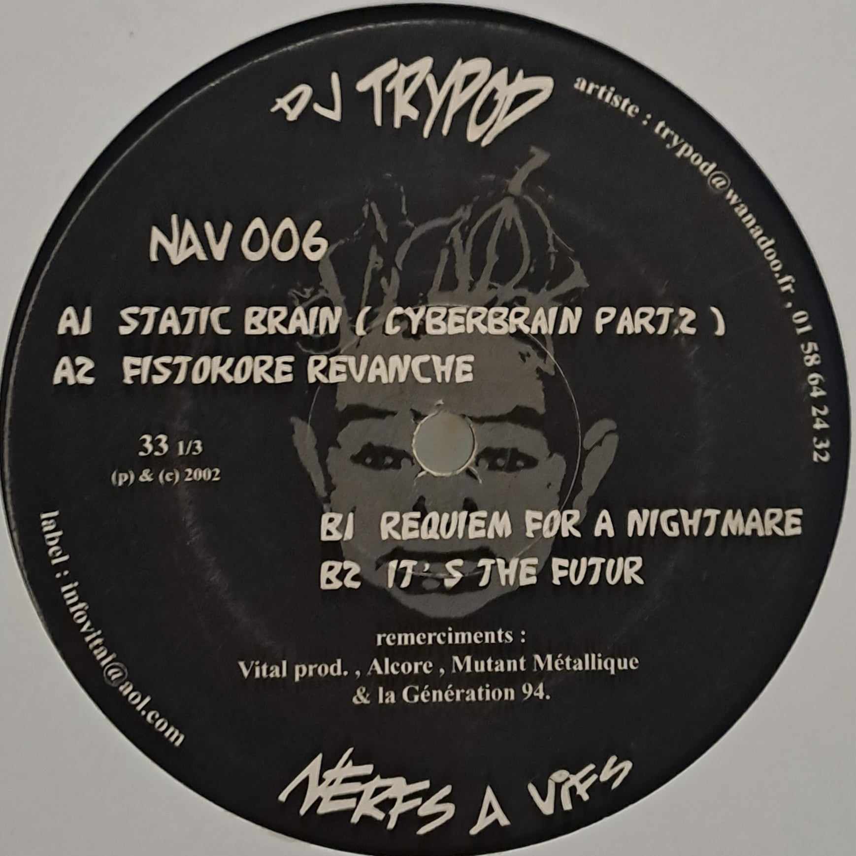 Nerfs A Vifs 06 - vinyle hardcore